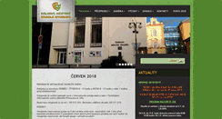 Desktop Screenshot of divadlonymburk.cz